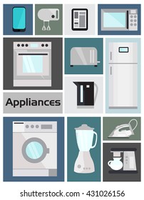 Home appliances set