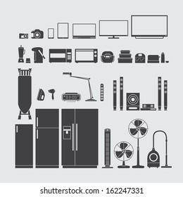 Home appliances symbol 
