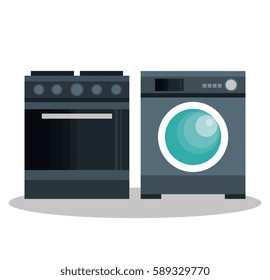 home appliances tech icon