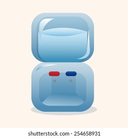 Home appliances theme dispenser elements