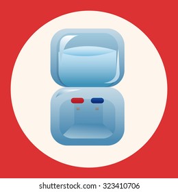 Home appliances theme dispenser elements