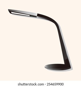 Home appliances theme lamp elements
