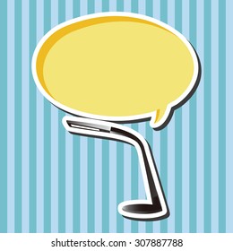 Home appliances theme lamp elements
