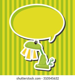 Home appliances theme lamp elements