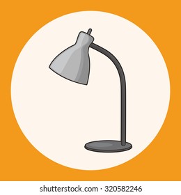 Home appliances theme lamp elements