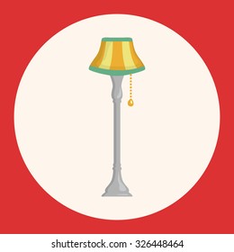 Home appliances theme lamp elements