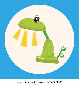 Home appliances theme lamp elements