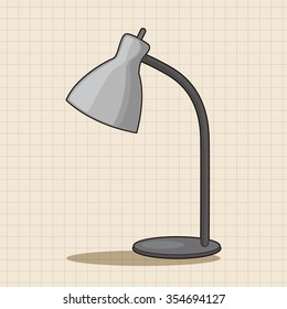 Home appliances theme lamp elements
