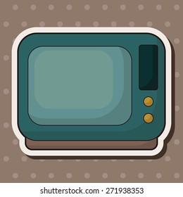 Home appliances theme microwave elements