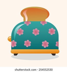 Home appliances theme toaster elements
