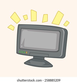 Home appliances theme tv elements