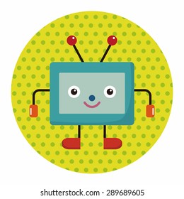 Home appliances theme tv elements