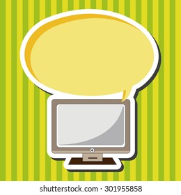 Home appliances theme tv elements