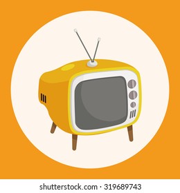 Home appliances theme tv elements