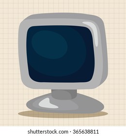 Home appliances theme tv elements