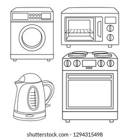 Stove Drawing Images Stock Photos Vectors Shutterstock