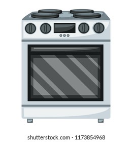 Cartoon stove