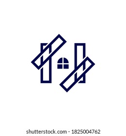 home for architecture logo design