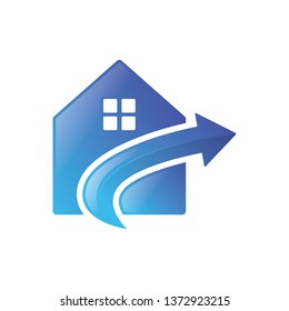 Home Arrow Up Logo