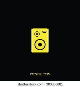 Home audio speaker icon.