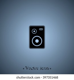 Home audio speaker icon.