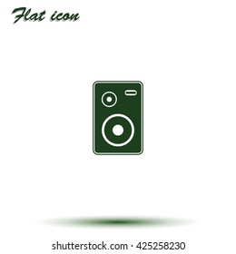 Home audio speaker icon.