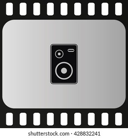 Home audio speaker icon.