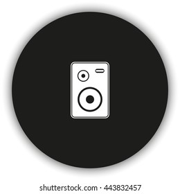 Home audio speaker icon.