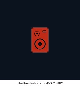 Home audio speaker icon.