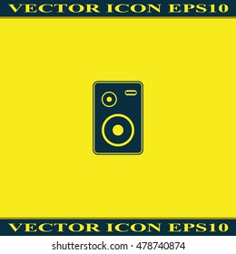 Home audio speaker icon.