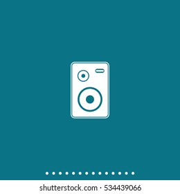 Home audio speaker icon.