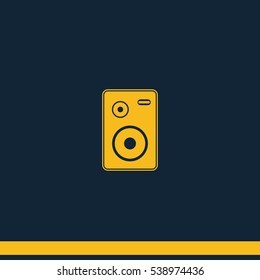 Home audio speaker icon.