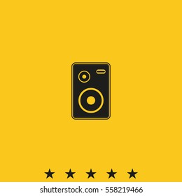 Home audio speaker icon.