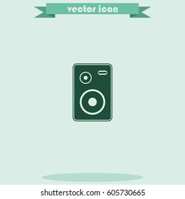 Home audio speaker icon.