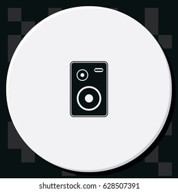 Home audio speaker icon.