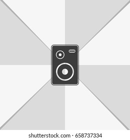 Home audio speaker icon.