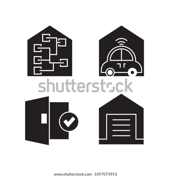 home automation concept
icons