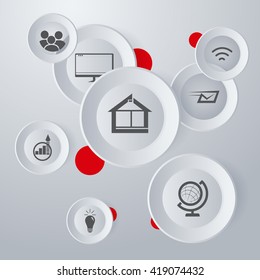 home automation concept, smart home concept
