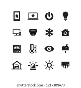 HOME AUTOMATION ICON SET