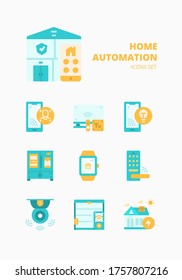 Icono DE AUTOMATIZACIÓN INICIAL para página web, aplicación, tarjeta, impresión, medios sociales, publicaciones, etc.