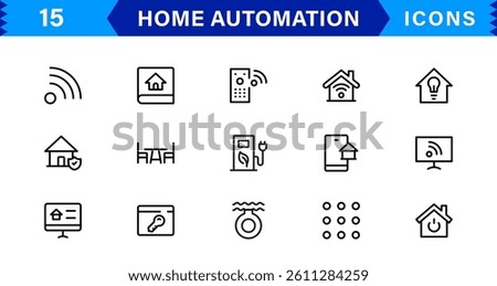 Home Automation Projects with Sleek and Modern Icons. Includes Everything You Need for Smart Homes, Device Control, and Automation Solutions.
