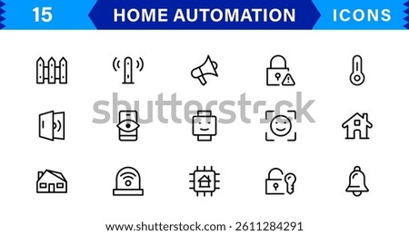 Home Automation Projects with Sleek and Modern Icons. Includes Everything You Need for Smart Homes, Device Control, and Automation Solutions.