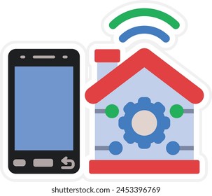 Home Automation vector icon. Can be used for printing, mobile and web applications.