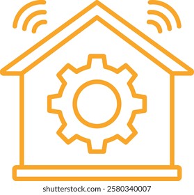 Home Automation vector icon. Can be used for printing, mobile and web applications.