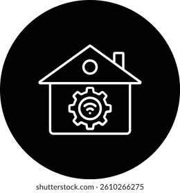 Home Automation vector icon. Can be used for printing, mobile and web applications.