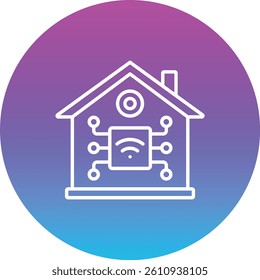 Home Automation vector icon. Can be used for printing, mobile and web applications.