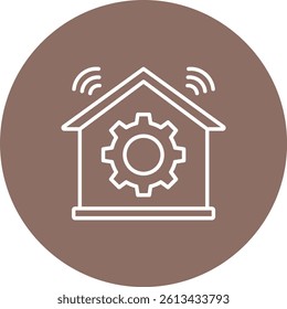Home Automation vector icon. Can be used for printing, mobile and web applications.