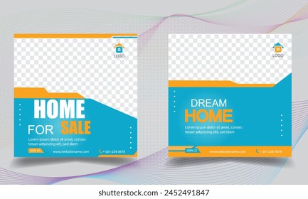 Home banner template. banner social media  Modern banner.