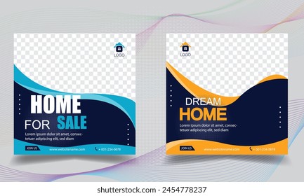 Home banner template. banner social media  Modern banner.