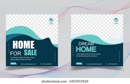 Home banner template. banner social media  Modern banner.